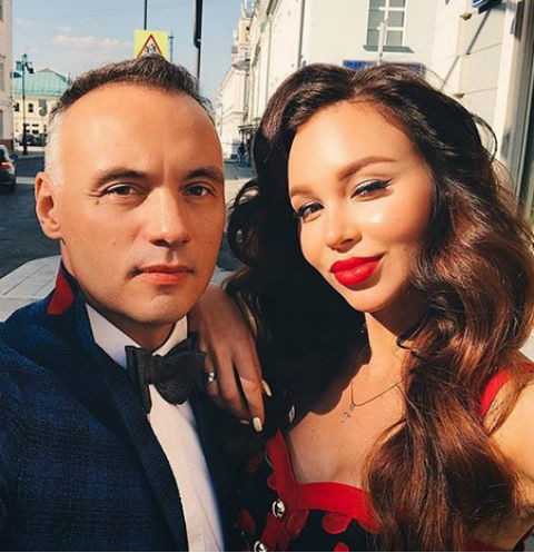Анастасия Лисова с мужем Михаилом