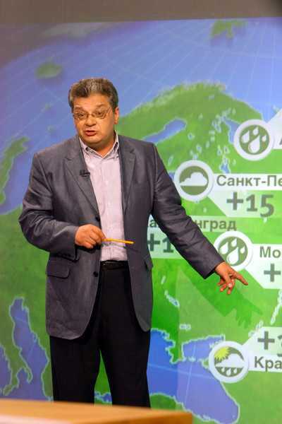 Александр Беляев стал самым известным ведущим прогноза погоды