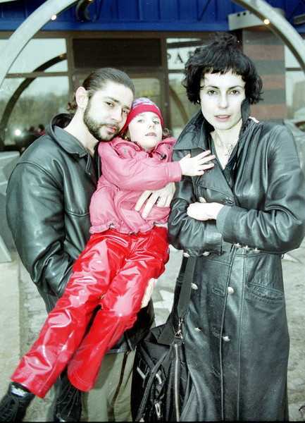 Ирина и Валерий с дочерью Дарьей