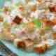 Салат с капустой, красной рыбой и сухариками. Очень вкусный хрустящий салатик! Ингредиенты: капуста (лучше…