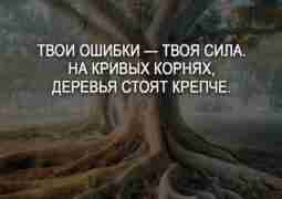 Ошибки — это знаки препинания жизни, без которых, как и в тексте, не будет…