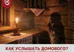 🔮 Как услышать Домового? Шорох в тёмном углу, пропавший ключ,…