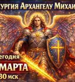 Сегодня в 19.30 (мск). Теургия Архангелу Михаилу: сила и мудрость…