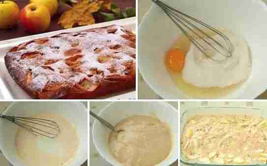 Яблочный пирог на кефире Выпечка получается не только вкусной, но и ароматной. Ингредиенты: Мука…