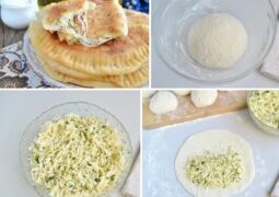 Вкусные кутабы с сыром и зеленью Ингредиенты: Сметана 15% — 450 г Мука пшеничная…