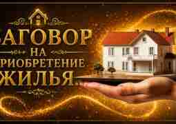 Заговор на приобретение жилья. Читают обязательно утром, каждый‌ день, когда умываетесь. ⠀ «Воды светлые,…