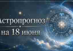 АСТРОПРОГНОЗ НА 18 ИЮНЯ Общая энергия дня День проходит под влиянием стремления к внутреннему…