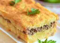 Картофельная запеканка с говяжьей печенью в духовке Продукты: 1. Говяжья печень — 300 г…
