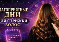 Благоприятные дни для стрижки волос 3–5 июля — отличное время для обновления прически. Стрижка…