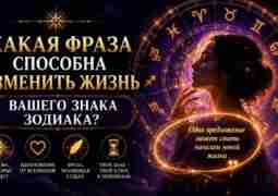Какая фраза способна изменить жизнь вашего знака Зодиака? Иногда достаточно услышать всего несколько слов,…