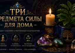 Три предмета силы для дома Есть вещи, которые во многих традициях считаются символами благополучия….