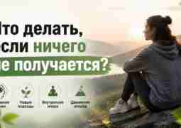 Что делать, если ничего не получается? Не бойтесь ошибок. Концентрируйтесь на результате. Трезво оценивайте…