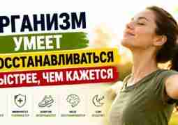 Организм умеет восстанавливаться быстрее, чем кажется Наш организм обладает удивительной способностью к восстановлению, если…