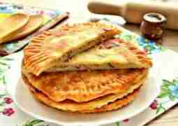Лепешки с мясной начинкой и зеленью Ингредиенты: -Фарш мясной – 200 гр. -Маргарин -…